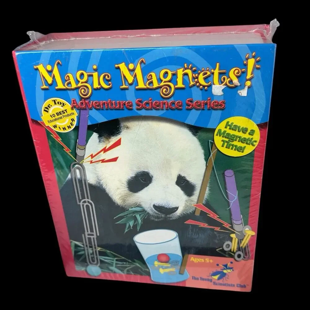Magic Magnets Adventure Science Series Young Scientists Club Kit Sealed Ages 5+